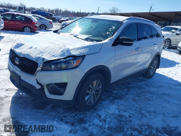 2017 Kia Sorento LX with VIN 5XYPG4A33HG268217, listed as a IAAI auction lot 41595753 with 1 mi miles. Bid and sale history available at carsss.com. Image 17.