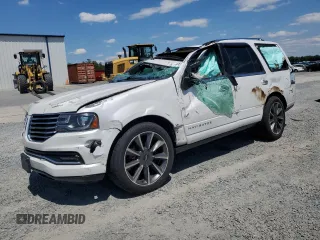 2017 Lincoln Navigator Reserve z VIN 5LMJJ2LT1HEL01094, wystawiony jako Copart lot #55810425 z przebiegiem 121 925 mil mil oraz Szkoda całkowita • Salvage title. Historia ofert i sprzedaży dostępna na DreamBid. Obrazek 1.