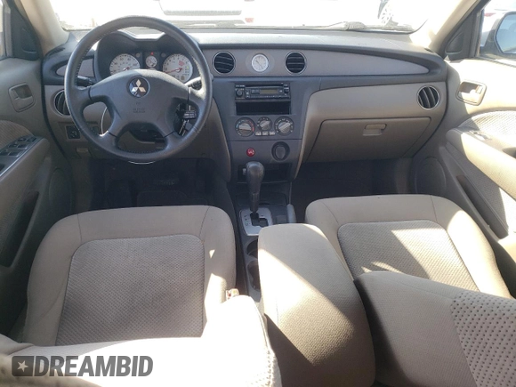 2003 Mitsubishi Outlander XLS with VIN JA4LX41G63U060724, listed as a Copart auction lot 75613604 with 51,058 mi miles and Salvage Title. Bid and sale history available at carsss.com. Image 8.