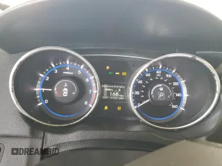 2011 Hyundai Sonata Limited with VIN 5NPEC4AC9BH222118, listed as a Copart auction lot 46674055 with 167,221 mi miles and Salvage Title. Bid and sale history available at carsss.com. Image 9.
