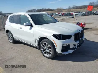 2019 BMW X5 xDrive40i with VIN 5UXCR6C50KLL08346, listed as a IAAI auction lot 41824070 with 75,000 mi miles and . Bid and sale history available at DreamBid. Image 1.