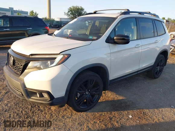 2019 Honda Passport Sport with VIN 5FNYF8H24KB002411, listed as a IAAI auction lot 42567249 with 60,154 mi miles and . Bid and sale history available at DreamBid. Image 2.