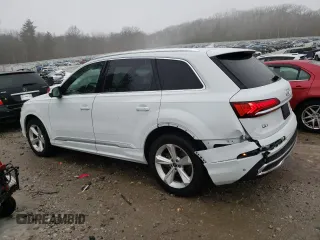 2022 Audi Q7 Premium Plus with VIN WA1LJBF70ND020124, listed as a Copart auction lot 42432685 with 36,644 mi miles and Salvage title. Bid and sale history available at DreamBid. Image 2.