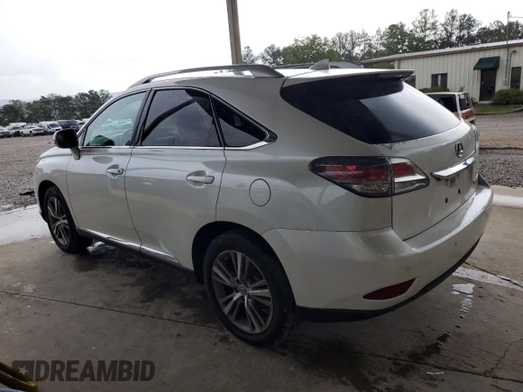 2015 Lexus RX 350 with VIN 2T2ZK1BA9FC161275, listed as a Copart auction lot 54072215 with 109,314 mi miles and Salvage Title. Bid and sale history available at carsss.com. Image 2.