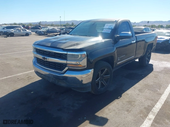 2016 Chevrolet Silverado 1500 Work Truck with VIN 1GCNCNEC7GZ209514, listed as a IAAI auction lot 40620823 with 143,310 mi miles. Bid and sale history available at carsss.com. Image 2.