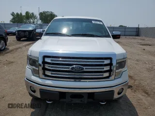 2013 Ford F-150 XL with VIN 1FTFW1EF6DKF53449, listed as a Copart auction lot 59697185 with 166,302 mi miles and Salvage title. Bid and sale history available at DreamBid. Image 5.
