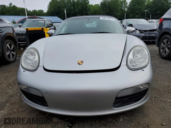 2006 Porsche Boxster with VIN WP0CA29886U710781, listed as a Copart auction lot 64518675 with 86,488 mi miles and Salvage title. Bid and sale history available at DreamBid. Image 5.