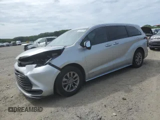 2021 Toyota Sienna LE with VIN 5TDKRKEC1MS044380, listed as a Copart auction lot 61534735 with 191,371 mi miles and Salvage title. Bid and sale history available at DreamBid. Image 1.