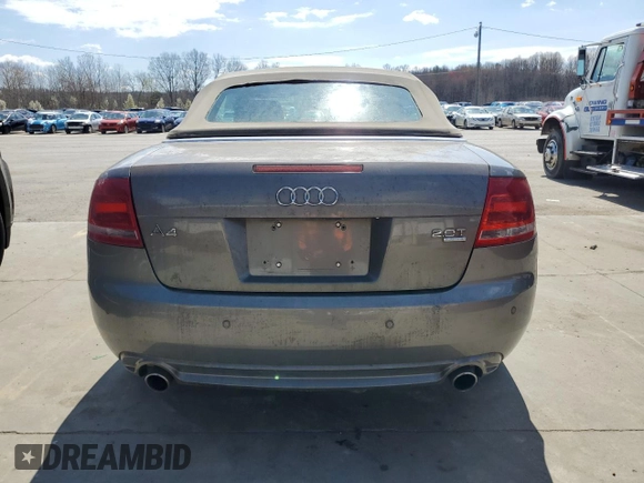 2009 Audi A4 2.0T with VIN WAUDF48H69K010953, listed as a Copart auction lot 50825315 with 100,082 mi miles and Clean Title. Bid and sale history available at carsss.com. Image 6.
