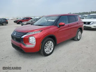 2024 Mitsubishi Outlander ES with VIN JA4J3UA86RZ023650, listed as a Copart auction lot 49416545 with 14,747 mi miles and Salvage Title. Bid and sale history available at carsss.com. Image 1.