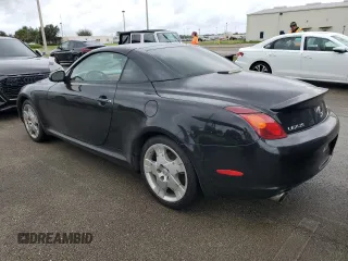 2005 Lexus SC with VIN JTHFN48YX50064985, listed as a Copart auction lot 74622474 with Not Provided miles and Non Repairable. Bid and sale history available at carsss.com. Image 2.
