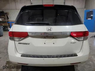 2016 Honda Odyssey LX with VIN 5FNRL5H27GB091264, listed as a Copart auction lot 45331815 with 124,107 mi miles and Salvage Title. Bid and sale history available at carsss.com. Image 6.