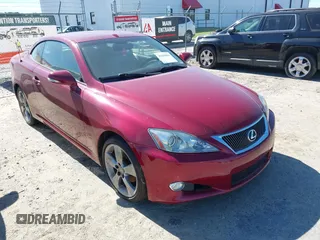 2010 Lexus IS 250 C z VIN JTHFF2C26A2502906, wystawiony jako IAAI lot #42345094 z przebiegiem 200 600 mil mil oraz . Historia ofert i sprzedaży dostępna na DreamBid. Obrazek 1.