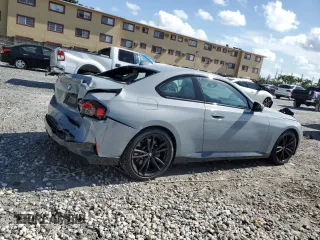 2022 BMW 2 Series 230i z VIN 3MW23CM06N8C59212, wystawiony jako Copart lot #59543875 z przebiegiem 43 097 mil mil oraz Szkoda całkowita • Salvage title. Historia ofert i sprzedaży dostępna na DreamBid. Obrazek 3.