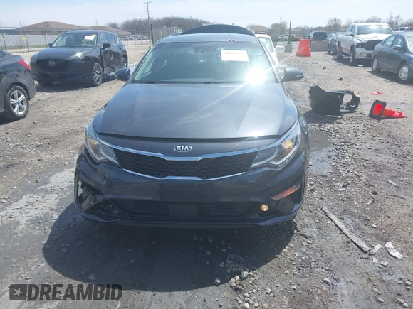 2019 Kia Optima EX with VIN 5XXGU4L19KG307229, listed as a IAAI auction lot 42159106 with 42,412 mi miles. Bid and sale history available at carsss.com. Image 12.