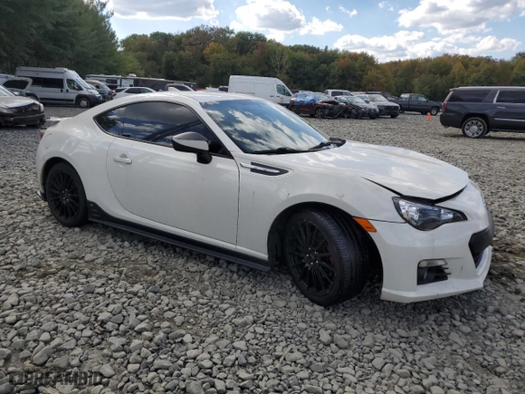 2015 Subaru BRZ Series.Blue with VIN JF1ZCAC1XF9600852, listed as a Copart auction lot 74899194 with 97,677 mi miles and Salvage Title. Bid and sale history available at carsss.com. Image 4.