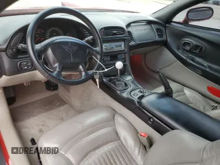 1998 Chevrolet Corvette with VIN 1G1YY22GXW5124587, listed as a Copart auction lot 48278364 with 104,384 mi miles and Salvage Title. Bid and sale history available at carsss.com. Image 8.