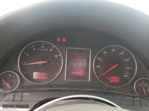 2002 Audi A4 1.8T with VIN WAULC68E52A234717, listed as a Copart auction lot 64574594 with 180,284 mi miles and Salvage Title. Bid and sale history available at carsss.com. Image 9.