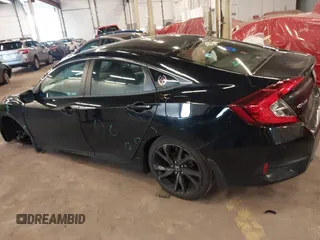 2019 Honda Civic Sport with VIN 19XFC2F89KE206213, listed as a IAAI auction lot 41804863 with 76,052 mi miles and . Bid and sale history available at DreamBid. Image 15.