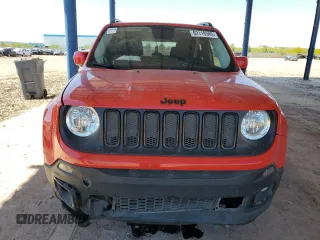 2017 Jeep Renegade Altitude with VIN ZACCJBBB0HPF80280, listed as a Copart auction lot 62119345 with 56,183 mi miles and Salvage title. Bid and sale history available at DreamBid. Image 5.