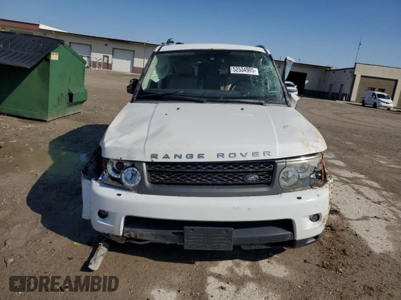 2011 Land Rover Range Rover Sport HSE Lux z VIN SALSK2D40BA704989, wystawiony jako Copart lot #52534905 z przebiegiem Nie podano mil oraz Szkoda całkowita • Salvage title. Historia ofert i sprzedaży dostępna na DreamBid. Obrazek 5.