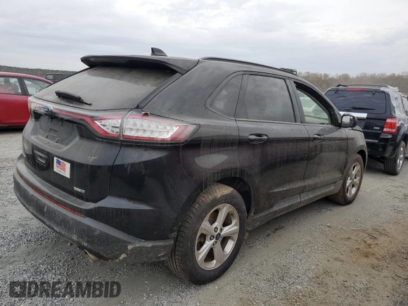 2017 Ford Edge SE with VIN 2FMPK4G96HBB93412, listed as a Copart auction lot 78951944 with Not provided miles and Salvage title. Bid and sale history available at DreamBid. Image 3.
