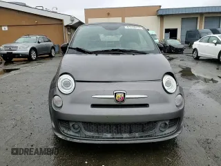 2013 FIAT 500 Abarth with VIN 3C3CFFJH4DT667752, listed as a Copart auction lot 81510114 with 98,886 mi miles and Salvage Title. Bid and sale history available at carsss.com. Image 11.