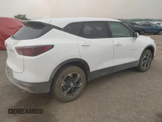 2025 Chevrolet Blazer LT with VIN 3GNKBHR46SS129936, listed as a IAAI auction lot 42761321 with 15,095 mi miles and . Bid and sale history available at DreamBid. Image 4.