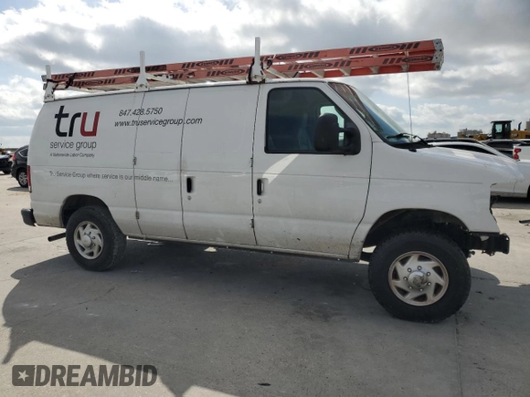 2014 Ford Econoline Cargo Commercial z VIN 1FTNE2EW8EDA11425, wystawiony jako Copart lot #56963185 z przebiegiem Nie podano mil oraz Czysty tytuł • Clean title. Historia ofert i sprzedaży dostępna na DreamBid. Obrazek 4.