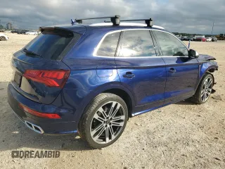 2018 Audi SQ5 Prestige with VIN WA1C4AFY8J2223987, listed as a Copart auction lot 70592134 with 39,435 mi miles and Salvage Title. Bid and sale history available at DreamBid. Image 3.