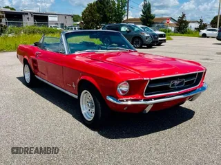 1967 Ford Mustang с VIN 7T03C190482, выставлен на аукционе Copart как лот 65656085 с пробегом 28 531 миль миль и Чистый • Clean title. История ставок и продаж доступна на DreamBid. Изображение 1.