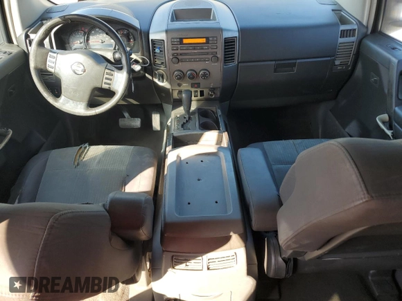 2006 Nissan Titan LE with VIN 1N6BA07A96N514202, listed as a Copart auction lot 44625415 with 222,183 mi miles and Salvage Title. Bid and sale history available at DreamBid. Image 8.