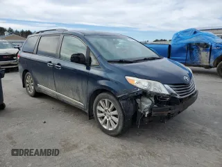 2011 Toyota Sienna XLE with VIN 5TDDK3DC7BS019811, listed as a Copart auction lot 49228165 with 194,863 mi miles and Salvage Title. Bid and sale history available at carsss.com. Image 4.