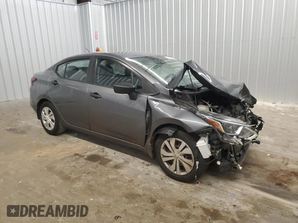 2020 Nissan Versa S with VIN 3N1CN8DV8LL910072, listed as a Copart auction lot 63981945 with 124,955 mi miles and Clean title. Bid and sale history available at DreamBid. Image 4.