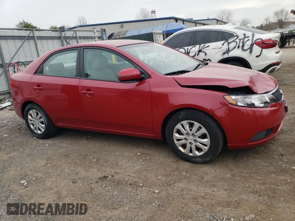 2013 Kia Forte EX with VIN KNAFU4A29D5694814, listed as a Copart auction lot 51052235 with 84,561 mi miles and Salvage Title. Bid and sale history available at carsss.com. Image 4.