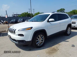 2016 Jeep Cherokee Limited with VIN 1C4PJMDB2GW253553, listed as a IAAI auction lot 42802413 with 107,673 mi miles and . Bid and sale history available at DreamBid. Image 2.