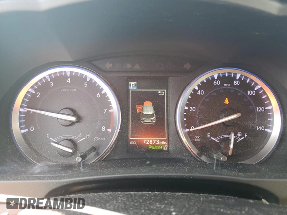 2019 Toyota Highlander Limited with VIN 5TDDZRFH2KS937800, listed as a Copart auction lot 58943275 with 72,873 mi miles and Salvage title. Bid and sale history available at DreamBid. Image 9.