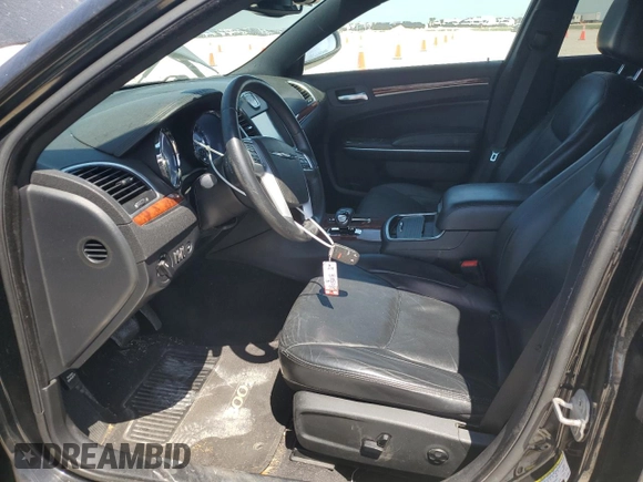 2014 Chrysler 300 with VIN 2C3CCAAG4EH100812, listed as a Copart auction lot 52641955 with 135,337 mi miles and Salvage Title. Bid and sale history available at carsss.com. Image 7.