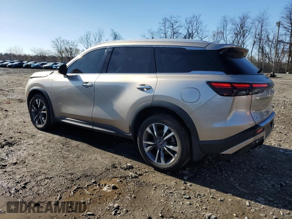 2023 Infiniti QX60 Luxe z VIN 5N1DL1FSXPC367774, wystawiony jako Copart lot #50039935 z przebiegiem 36 379 mil mil oraz Szkoda całkowita • Salvage title. Historia ofert i sprzedaży dostępna na DreamBid. Obrazek 2.