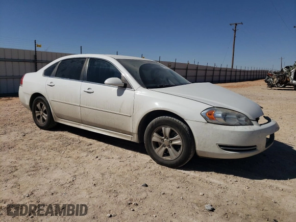 2014 Chevrolet Impala LS with VIN 2G1WA5E36E1189216, listed as a Copart auction lot 47114675 with 93,990 mi miles and Salvage title. Bid and sale history available at DreamBid. Image 4.
