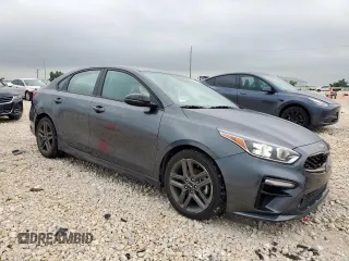 2021 Kia Forte GT-Line с VIN 3KPF34AD4ME405981, выставлен на аукционе Copart как лот 59432195 с пробегом 47 019 миль миль и Списание • Salvage title. История ставок и продаж доступна на DreamBid. Изображение 4.