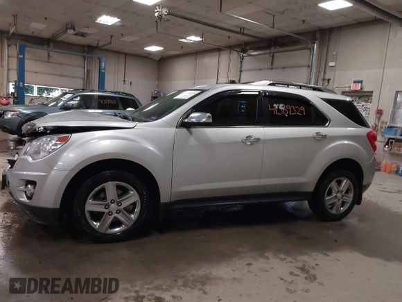 2015 Chevrolet Equinox LTZ with VIN 1GNFLHEK3FZ112717, listed as a IAAI auction lot 41389329 with 115,392 mi miles. Bid and sale history available at carsss.com. Image 14.