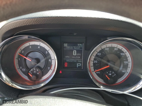 2011 Dodge Durango Express with VIN 1D4RE2GG9BC662980, listed as a Copart auction lot 52589105 with 166,227 mi miles and Salvage Title. Bid and sale history available at carsss.com. Image 9.