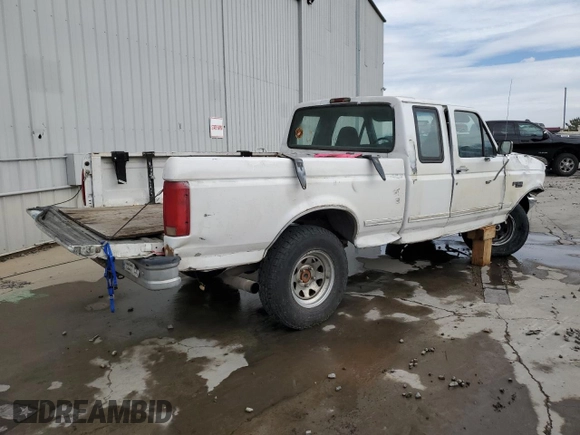 1996 Ford F-150 with VIN 1FTEX14H2TKA10044, listed as a Copart auction lot 78875674 with 0 mi miles and Salvage Title. Bid and sale history available at carsss.com. Image 3.