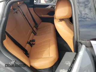 2024 BMW i4 eDrive40 with VIN WBY73AW0XRFR74533, listed as a Copart auction lot 46370845 with 15,469 mi miles and Salvage Title. Bid and sale history available at carsss.com. Image 10.