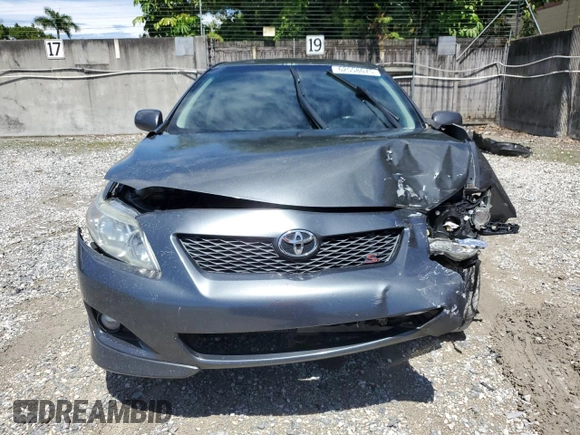 2010 Toyota Corolla with VIN 2T1BU4EE1AC501186, listed as a Copart auction lot 62558075 with 159,629 mi miles and Salvage title. Bid and sale history available at DreamBid. Image 5.
