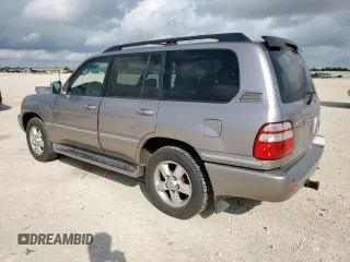 2005 Toyota Land Cruiser z VIN JTEHT05J652073327, wystawiony jako Copart lot #59668455 z przebiegiem 145 110 mil mil oraz Czysty tytuł • Clean title. Historia ofert i sprzedaży dostępna na DreamBid. Obrazek 2.