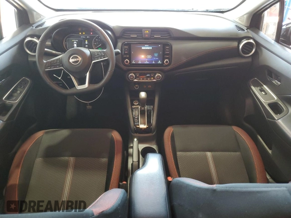 2024 Nissan Versa SR with VIN 3N1CN8FV7RL913261, listed as a Copart auction lot 61686375 with 28,654 mi miles and Clean title. Bid and sale history available at DreamBid. Image 8.