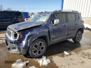 2018 Jeep Renegade Limited z VIN ZACCJBDB3JPH43930, wystawiony jako Copart lot #88954385 z przebiegiem 35 112 mil mil oraz Szkoda całkowita • Salvage title. Historia ofert i sprzedaży dostępna na DreamBid. Obrazek 1.