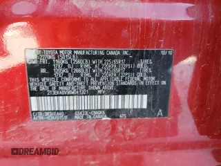 2011 Toyota RAV4 with VIN 2T3EK4DV9BW041321, listed as a Copart auction lot 43028315 with 202,045 mi miles and Salvage title. Bid and sale history available at DreamBid. Image 14.